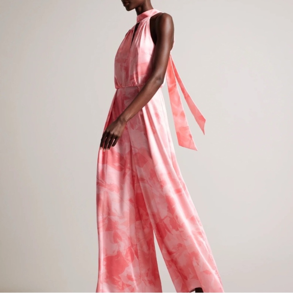 Ted Baker Pink Sleeveless Jumpsuit - Size 1